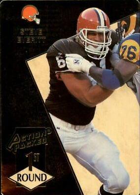 Steve Everitt #176 1993 Action Packed Football
