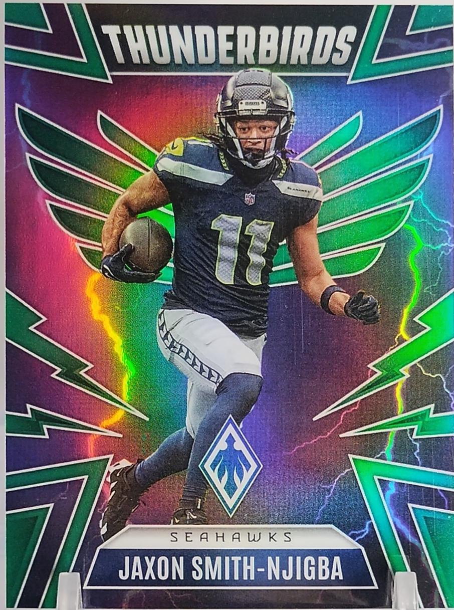 Jaxon Smith-Njigba [Green] #46 Prices | 2025 Panini Phoenix