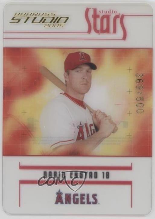Darin Erstad #S-36 2005 Donruss Studio Stars Baseball