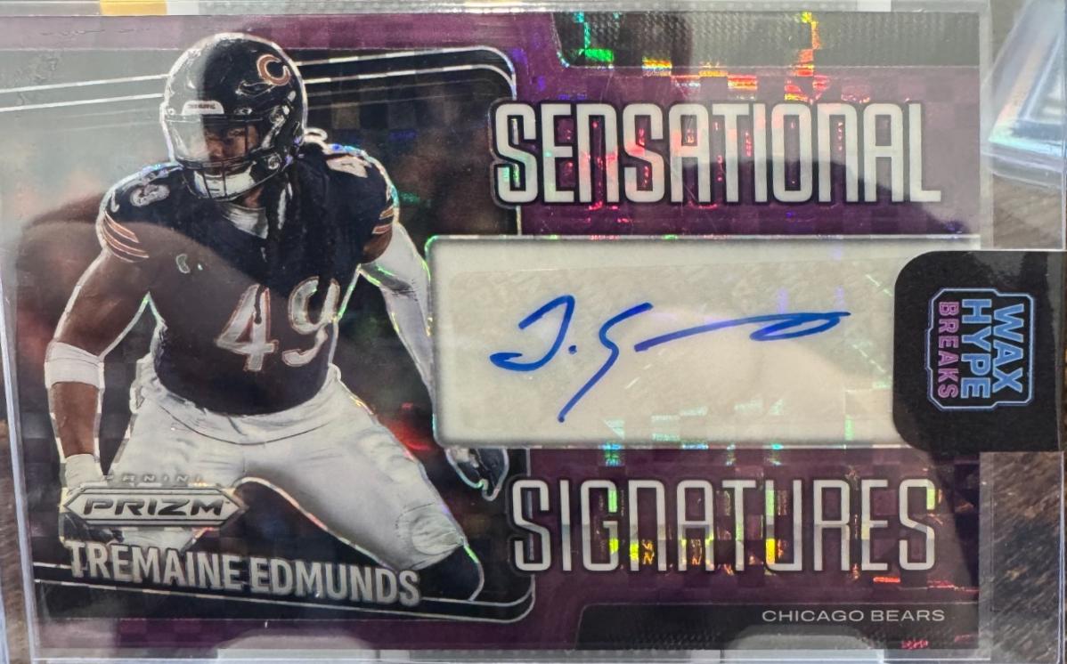 Tremaine Edmunds [Purple Power] #SEN-TES