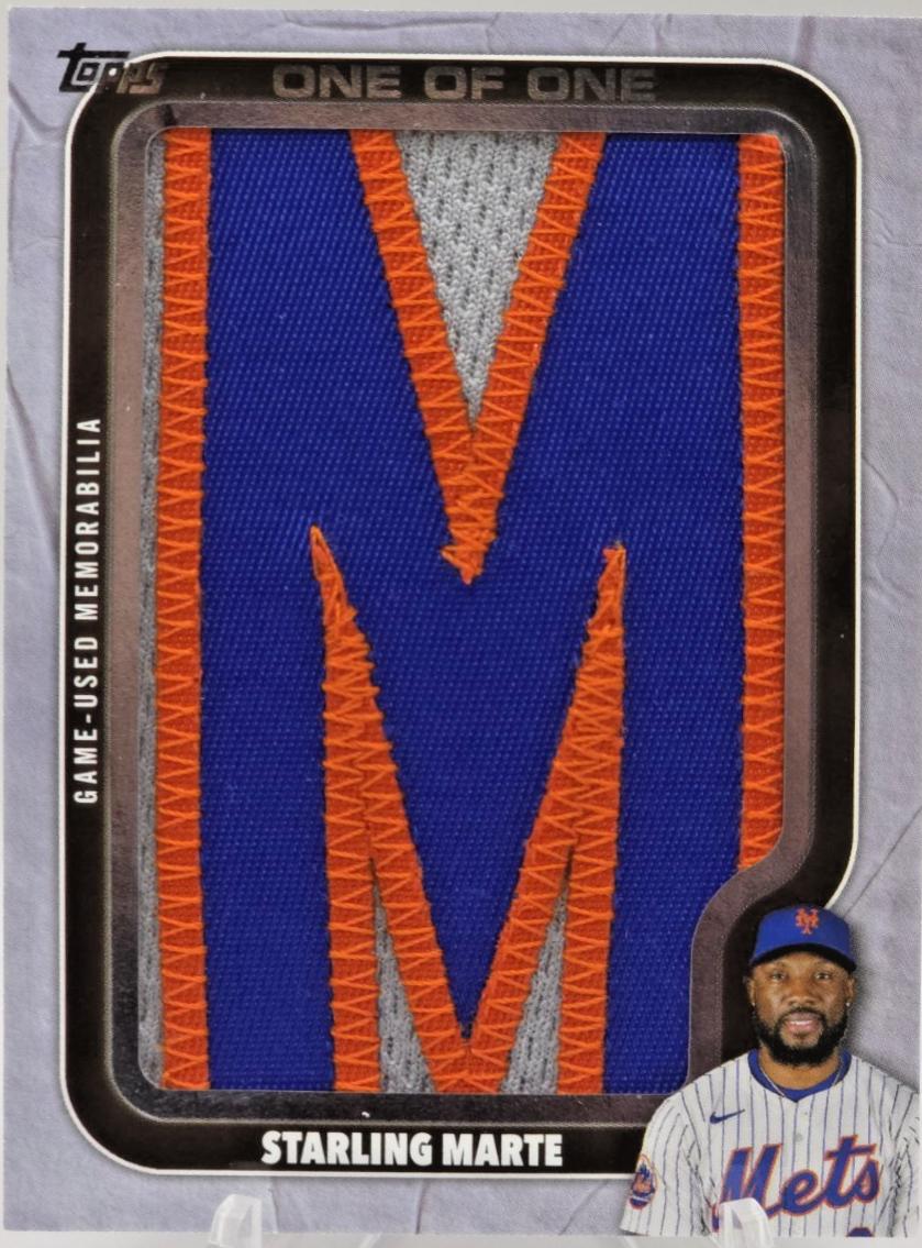 Starling Marte #ITN-SM 2025 Topps In The Name Relic Baseball