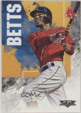 Mookie Betts #186 2019 Topps Fire Baseball