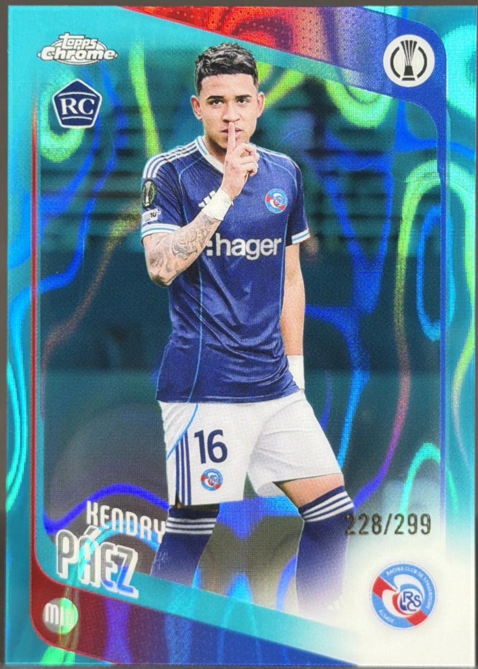Kendry Paez [Teal Lava Refractor] #29