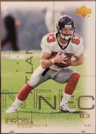 Tim Dwight #3 Football Cards 2000 Upper Deck Pros & Prospects