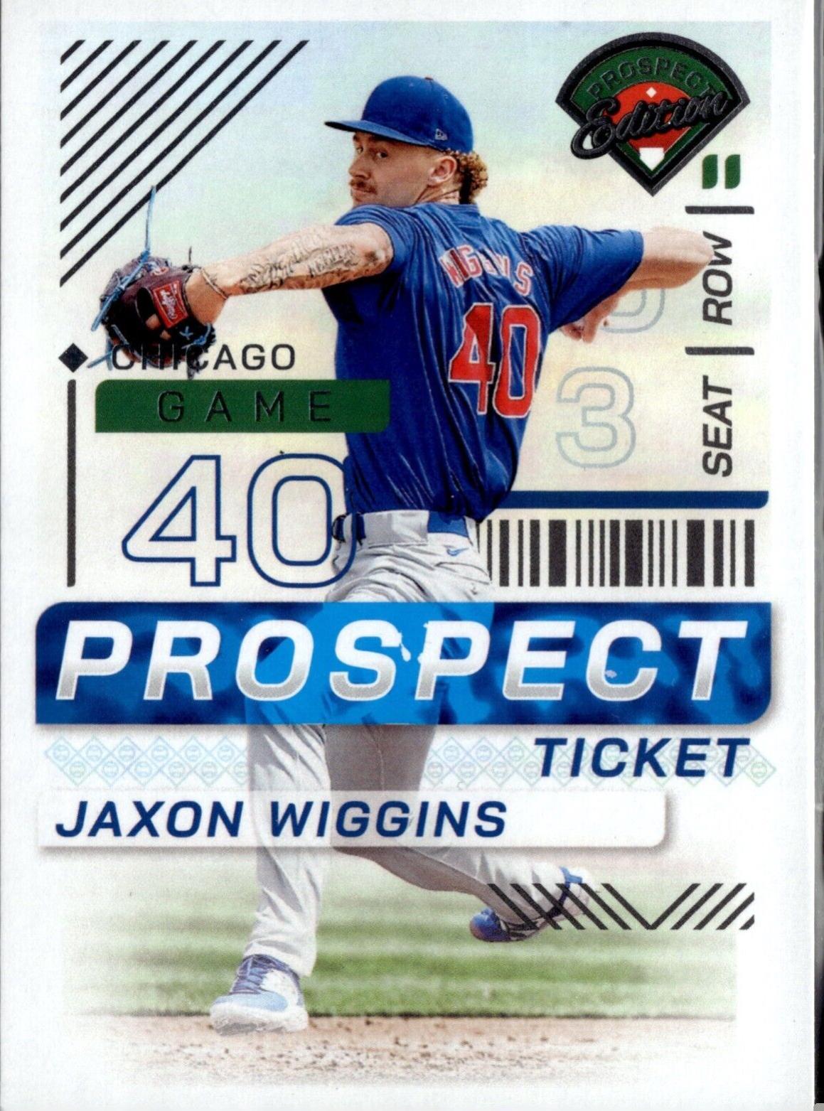 Jaxon Wiggins [Ticket Stub] #17