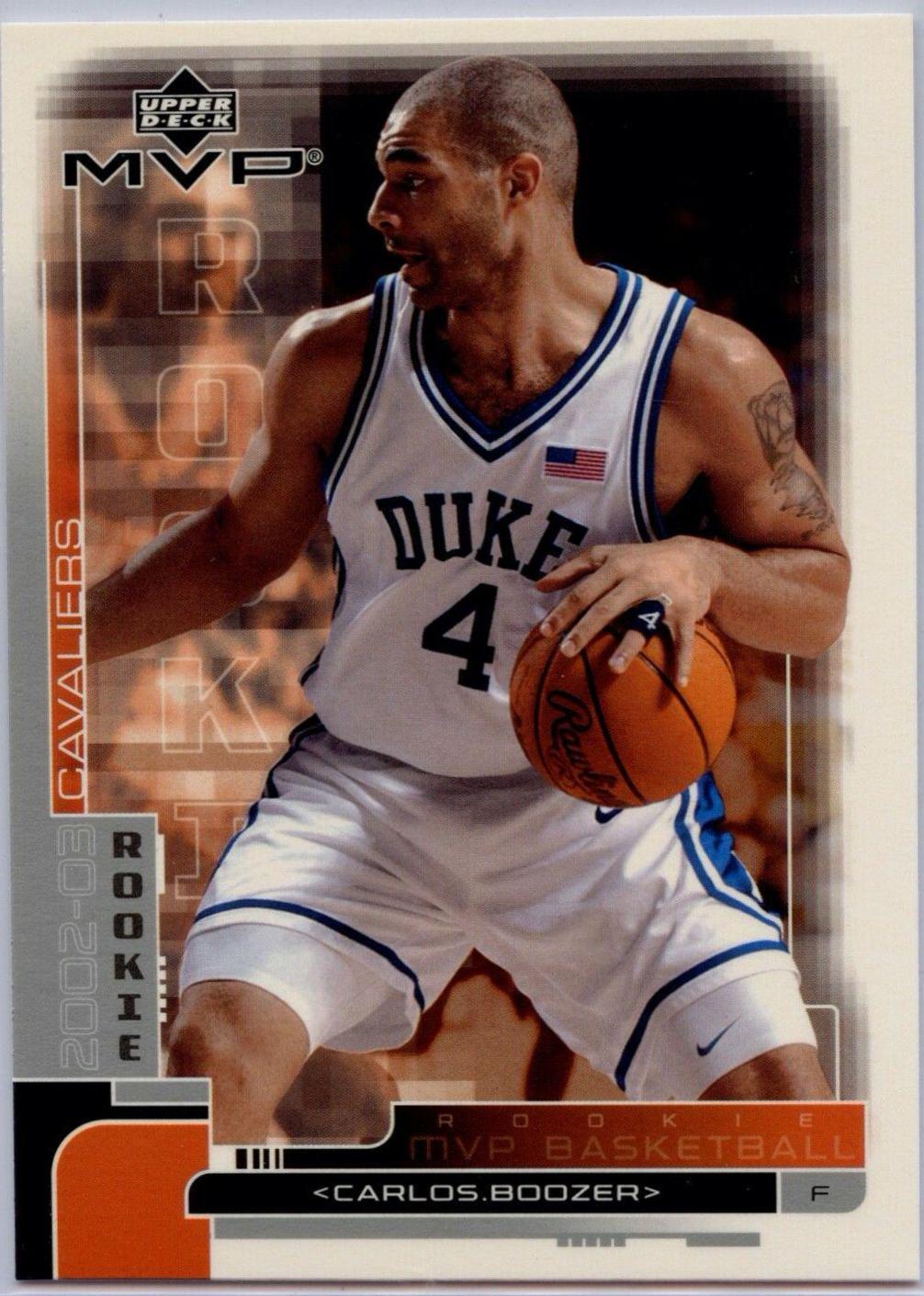 Carlos Boozer #201 2002-03 Upper Deck MVP Basketball