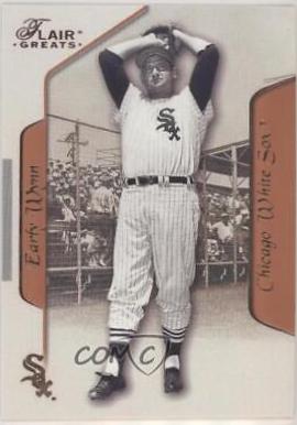Early Wynn #24 Baseball Cards 2003 Flair Greats