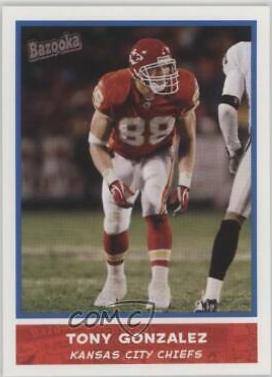 Tony Gonzalez #115 2004 Bazooka Football