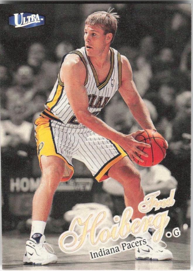 Fred Hoiberg #243G Basketball Cards 1997 Ultra Gold Medallion