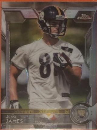 Jesse James #193 2015 Topps Chrome Football