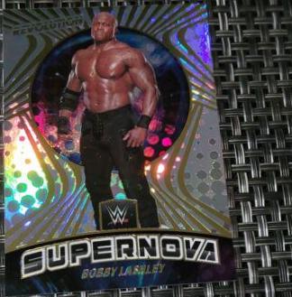Bobby Lashley #9 Wrestling Cards 2022 Panini Revolution WWE Supernova