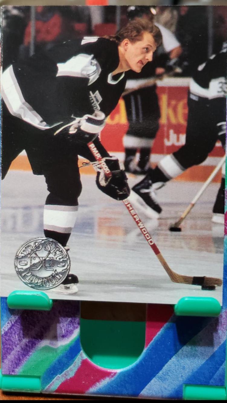 Tomas Sandstorm #53 Hockey Cards 1991 Pro Set Platinum