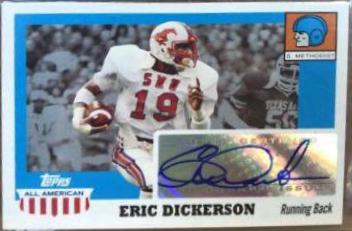 Eric Dickerson #A-ED 2005 Topps All American Autograph Football