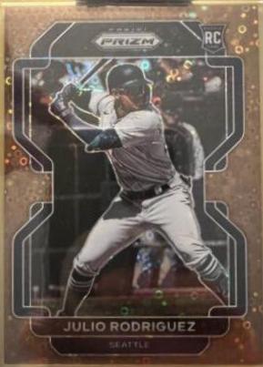 Julio Rodriguez [Bronze Donut Circles Prizm] #40