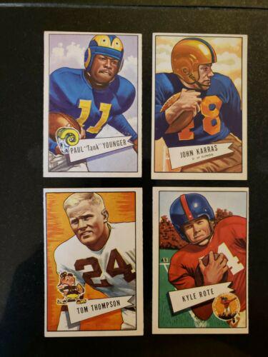 Kyle Rote #28 Football Cards 1952 Bowman Large