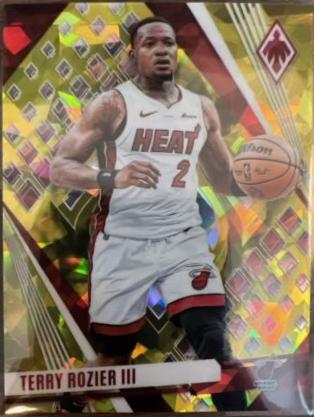 Terry Rozier III [Yellow Ice] #117 Prices | 2023 Panini Phoenix ...