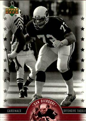 Dan Dierdorf #39 Football Cards 2005 Upper Deck Legends