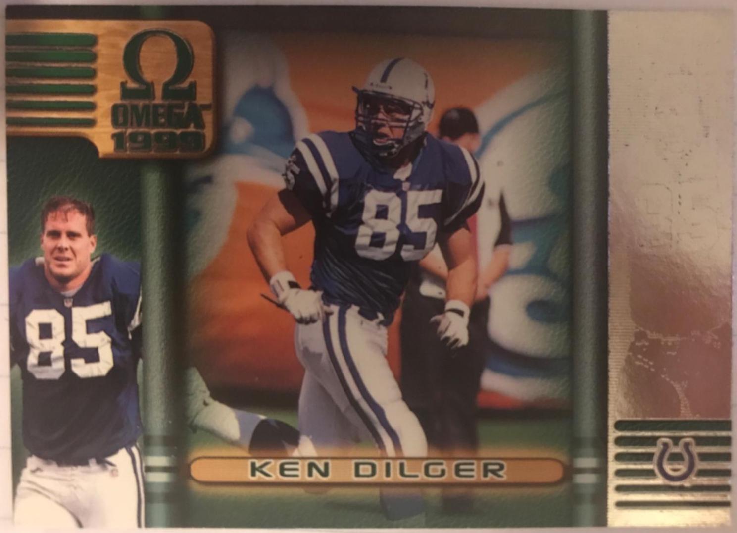 Ken Dilger #104 Football Cards 1999 Pacific Omega