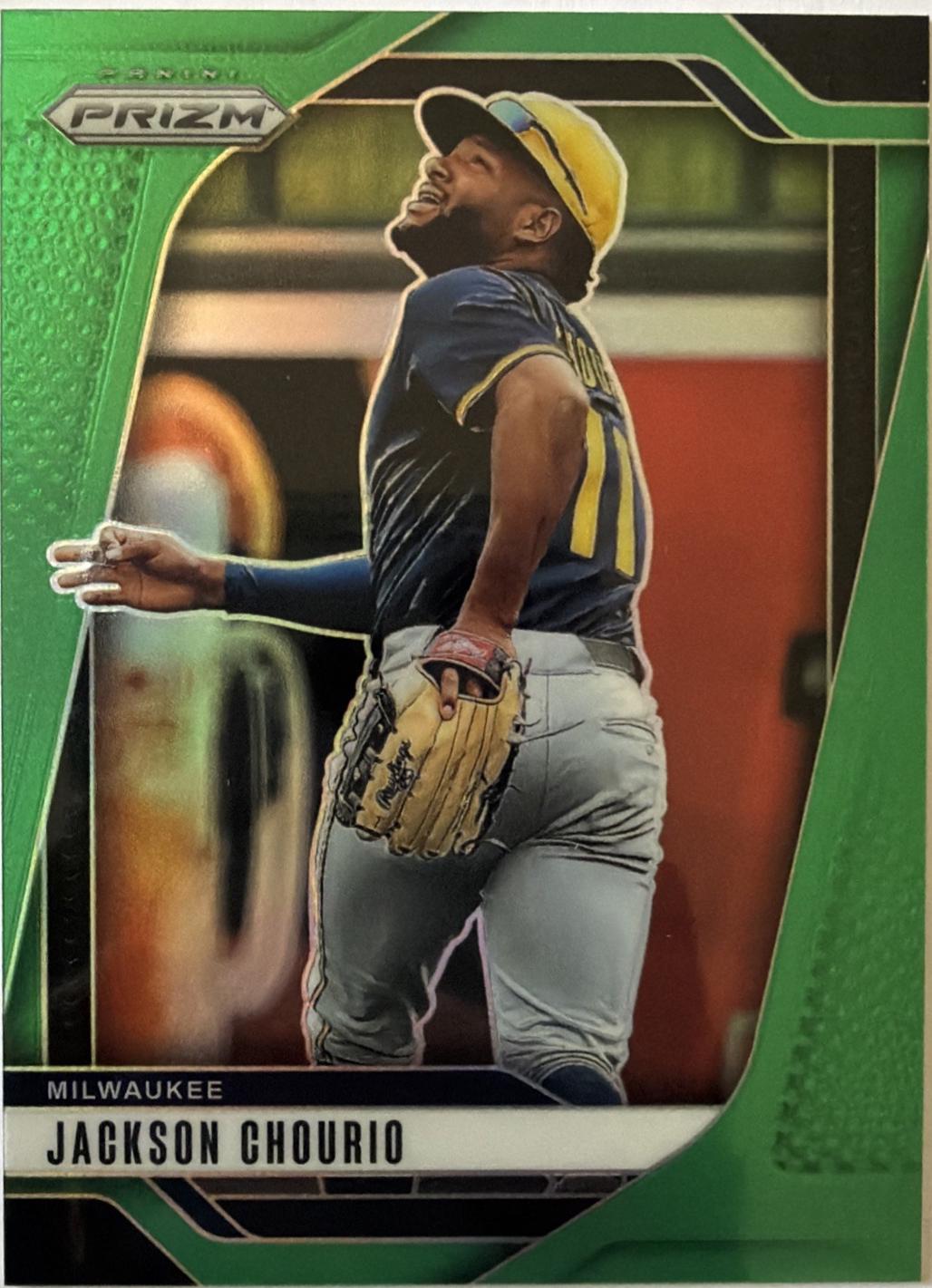 Jackson Chourio [Green Prizm] #108