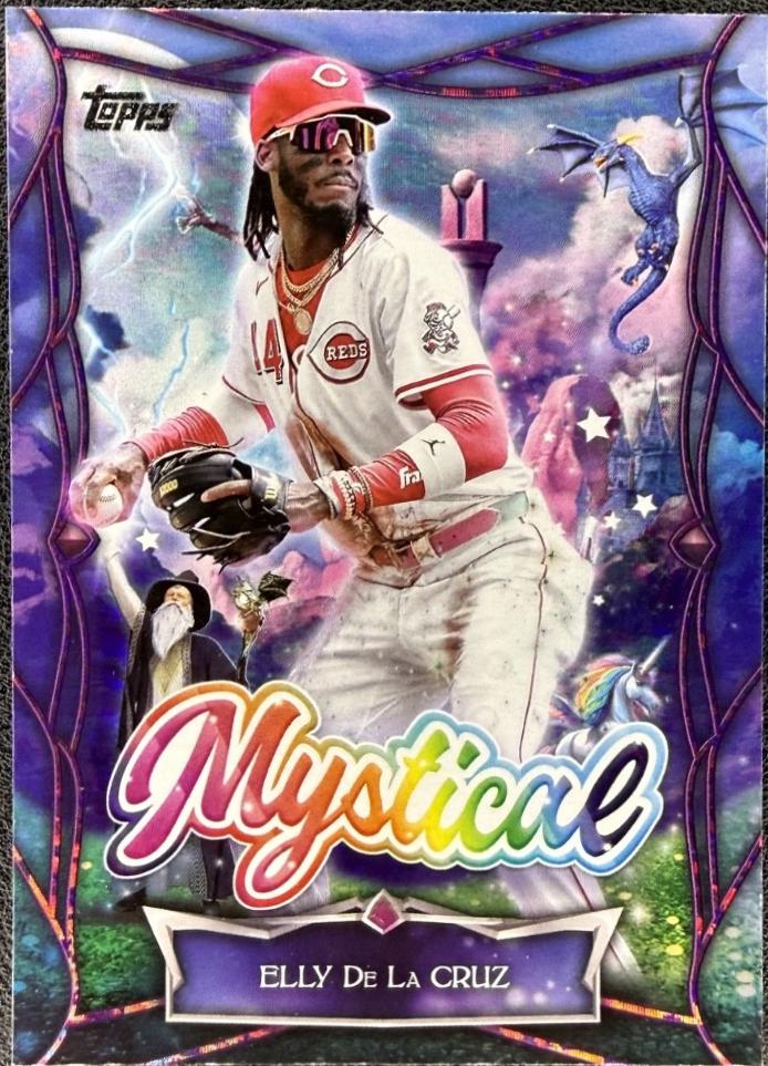 Elly De La Cruz [Pink] #MYS-5 Prices | 2025 Topps Update Mystical