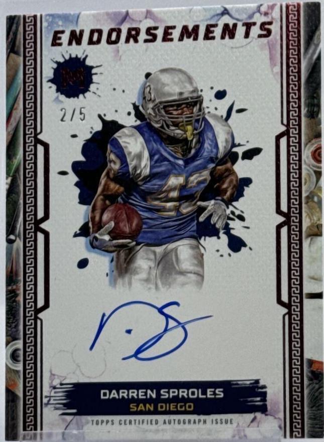 Darren Sproles [Pyrrol Scarlet] #ME-DS