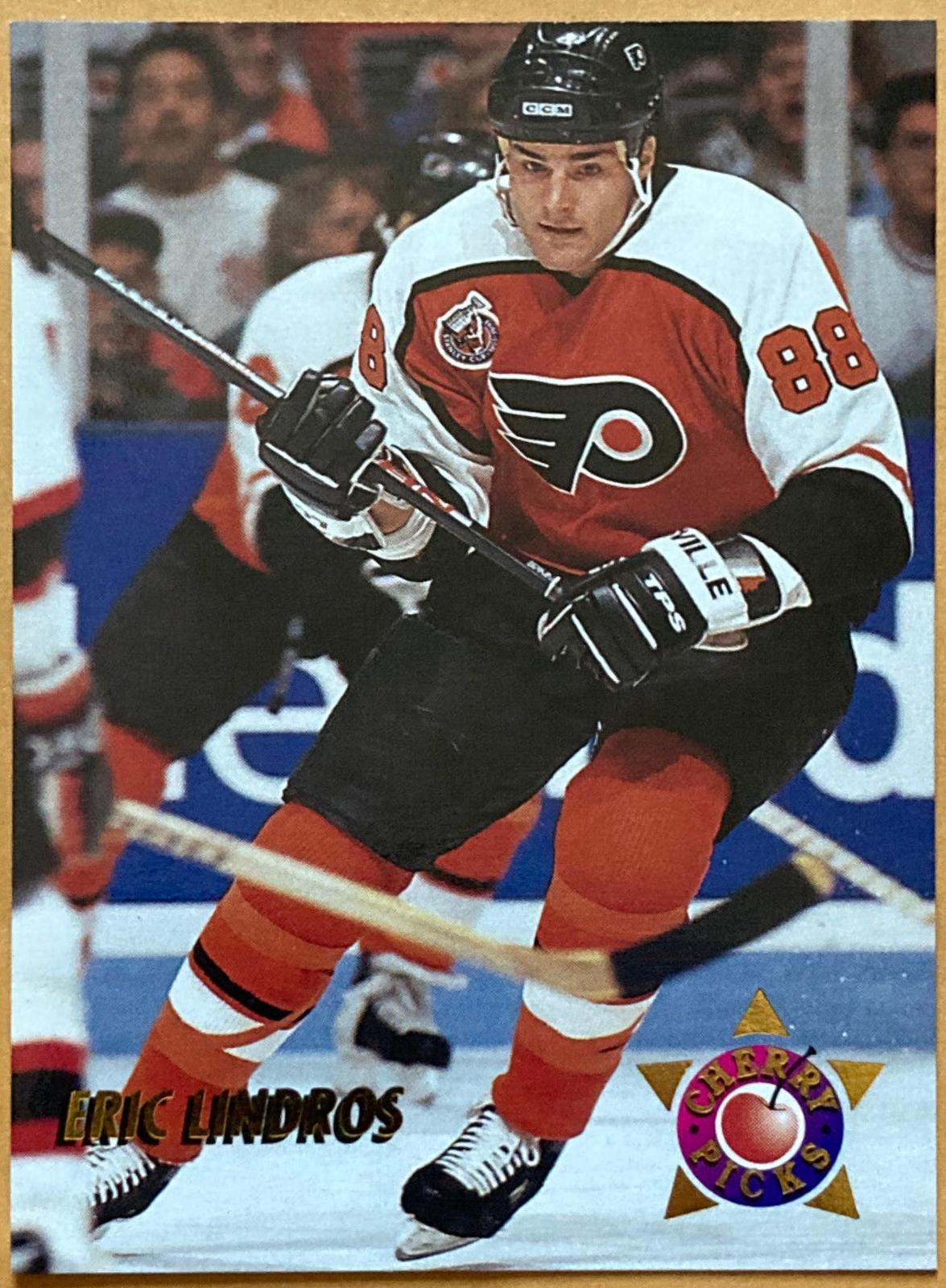 Eric Lindros #CP6 Hockey Cards 1992 Parkhurst Cherry Picks