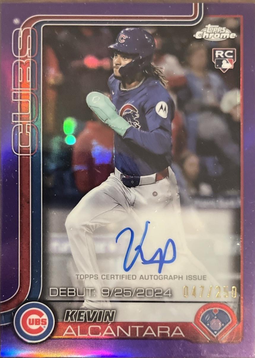 Kevin Alcantara [Purple Refractor] #CRDA-KA