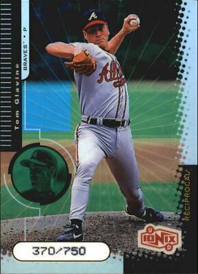 Tom Glavine #9 Baseball Cards 1999 Upper Deck Ionix