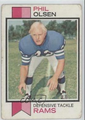 Phil Olsen #14 Football Cards 1973 Topps