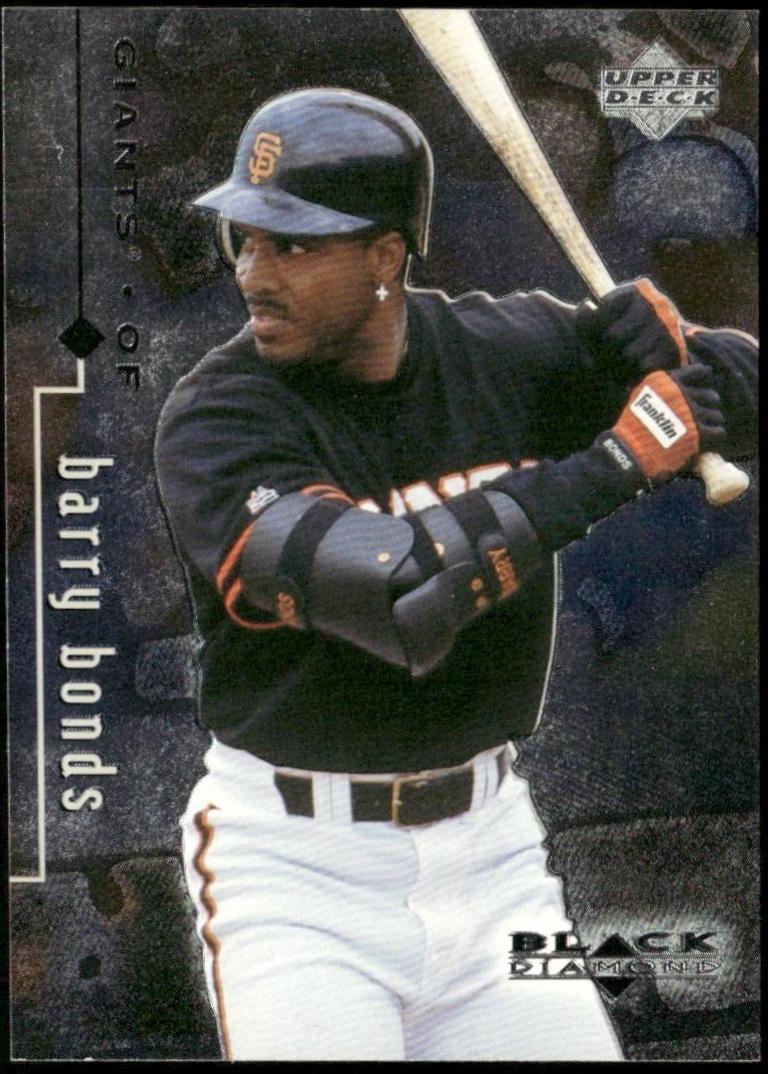 Barry Bonds #73 Baseball Cards 1999 Upper Deck Black Diamond