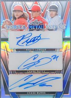 Rhett Lowder / Chase Petty / Chase Burns