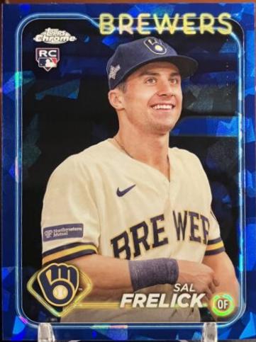 Sal Frelick #76 Baseball Cards 2024 Topps Chrome Sapphire