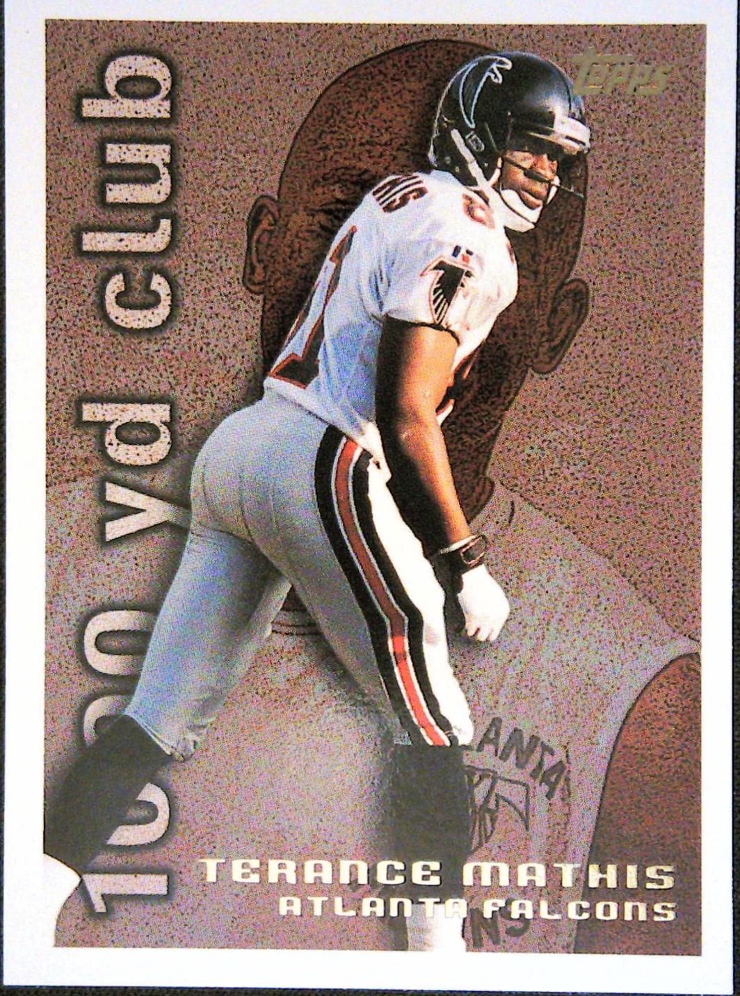 Terance Mathis #7 Football Cards 1995 Topps