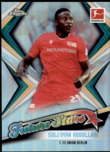 Suleiman Abdullahi #FS-17 Soccer Cards 2019 Topps Chrome Bundesliga Future Stars