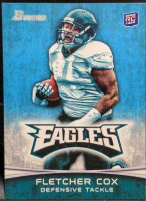 Fletcher Cox #101 Football Cards 2012 Bowman