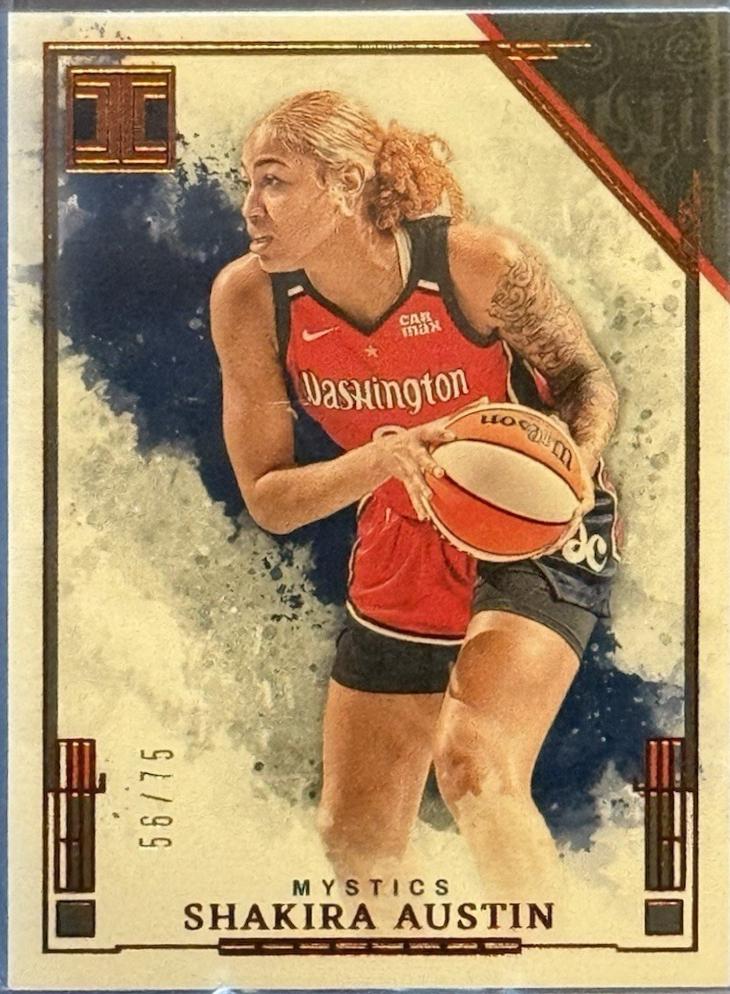 Shakira Austin #10 2025-26 Panini WNBA Impeccable