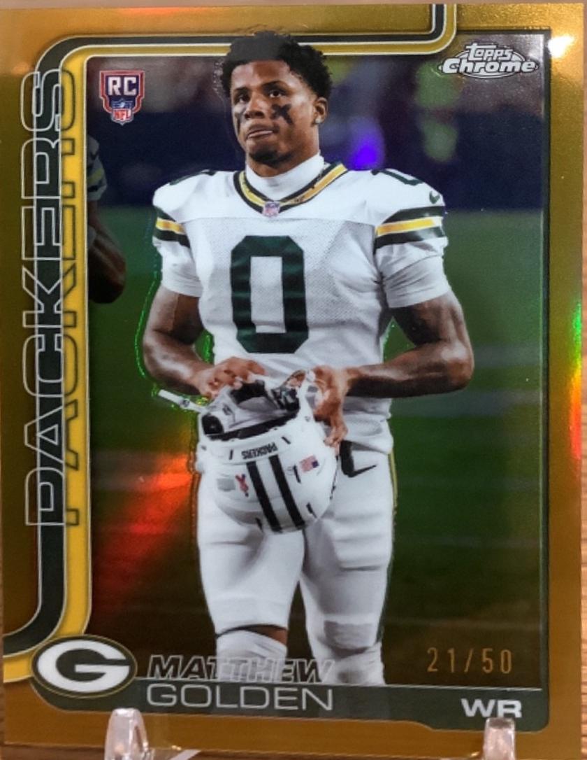 Matthew Golden [Gold Image Variation] #333 Prices | 2025 Topps