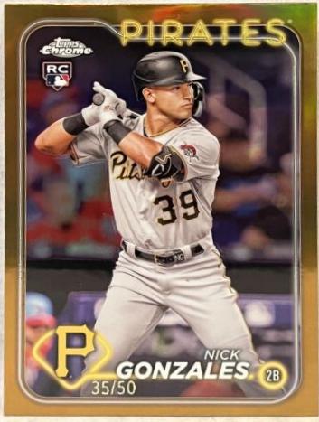 Nick Gonzales [Gold Refractor] #72