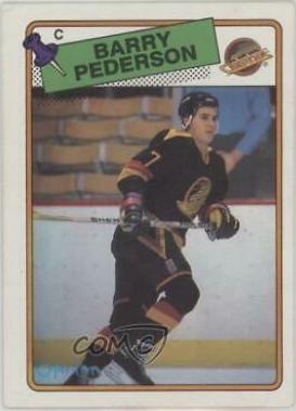 Barry Pederson #32 Hockey Cards 1988 O-Pee-Chee