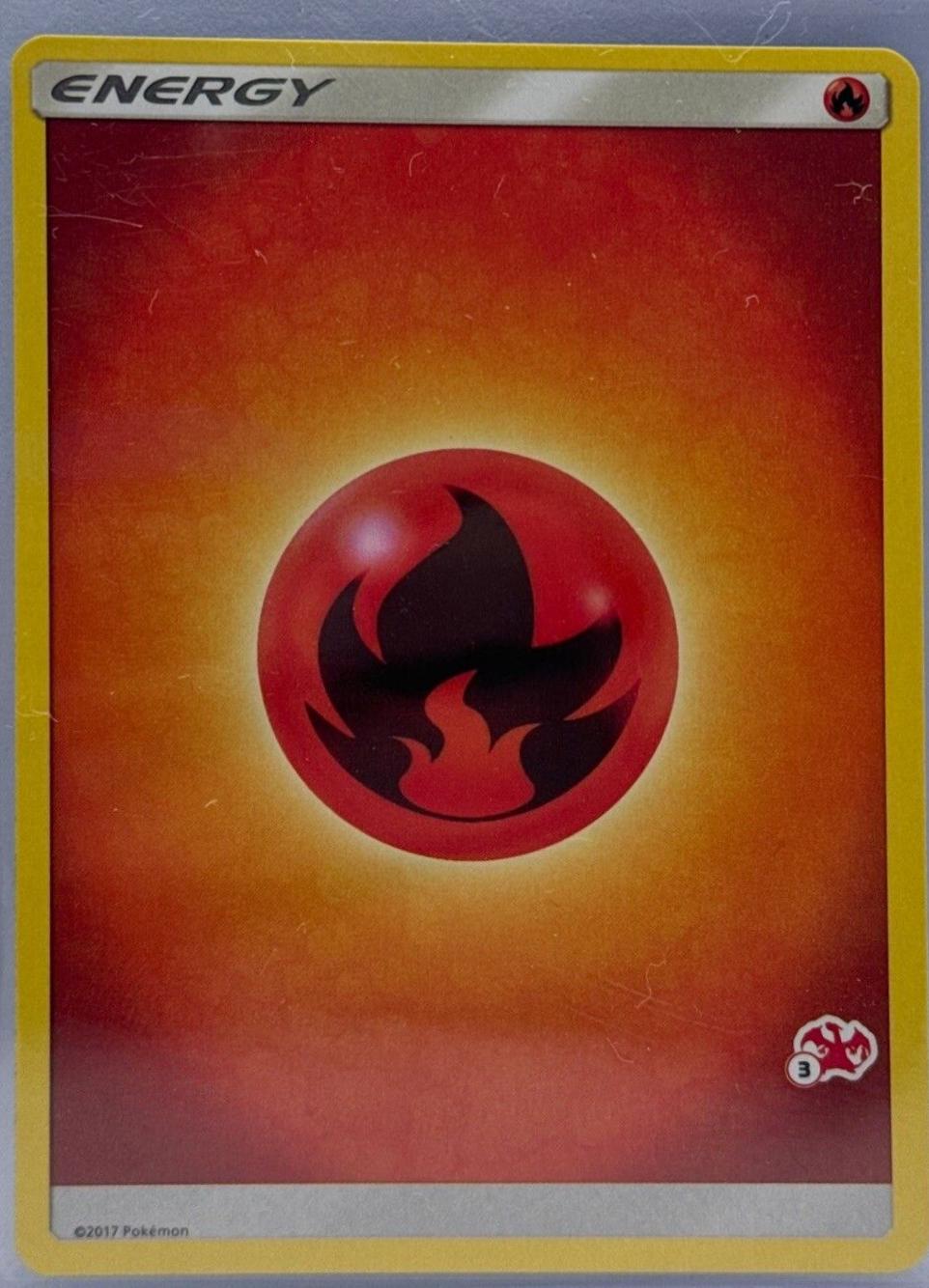 Fire Energy #3 Pokemon 2020 Battle Academy
