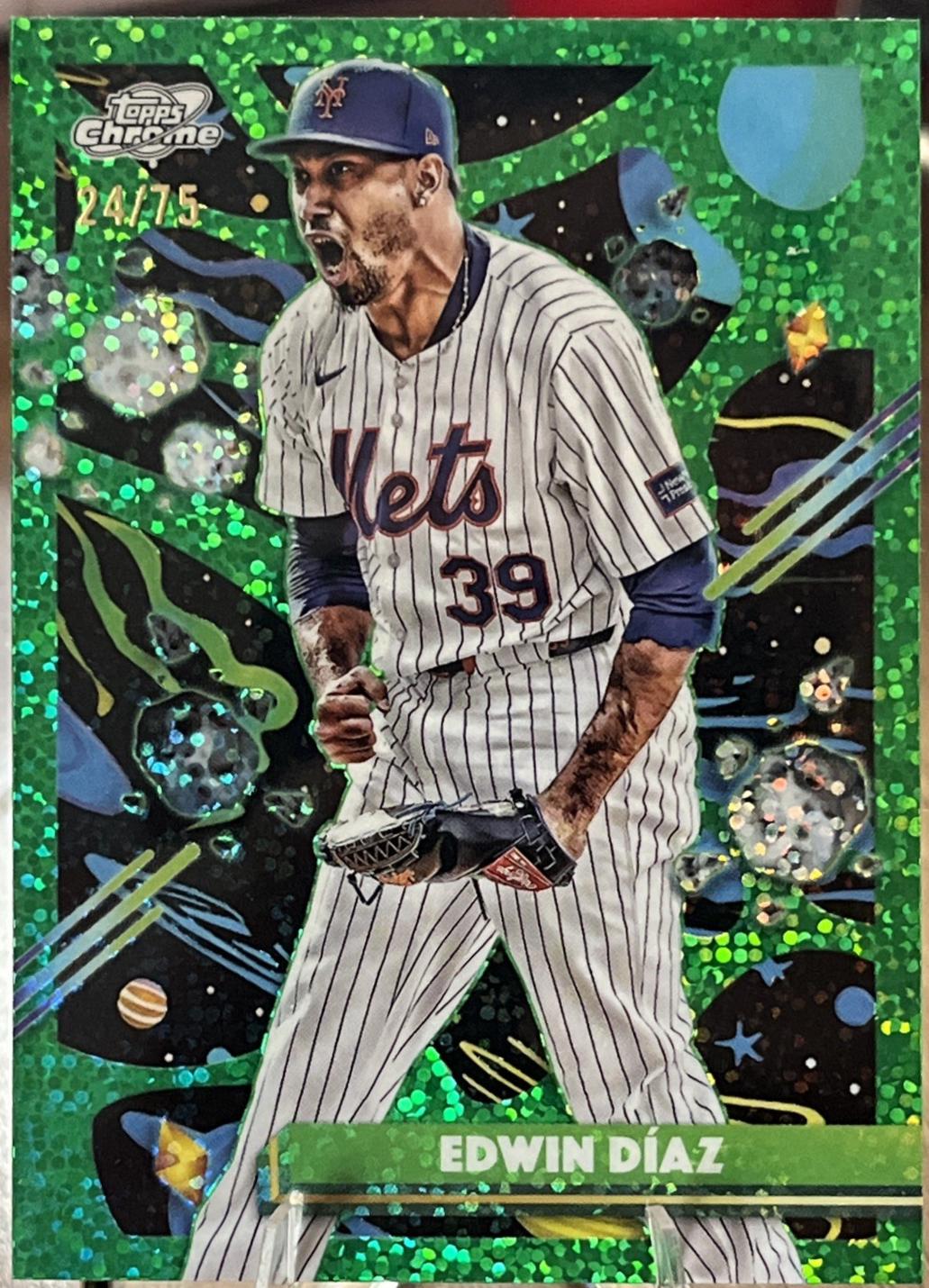 Edwin Diaz [Green Space Dust Refractor] #173