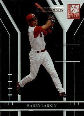 Barry Larkin #91 Baseball Cards 2004 Donruss Elite Extra Edition