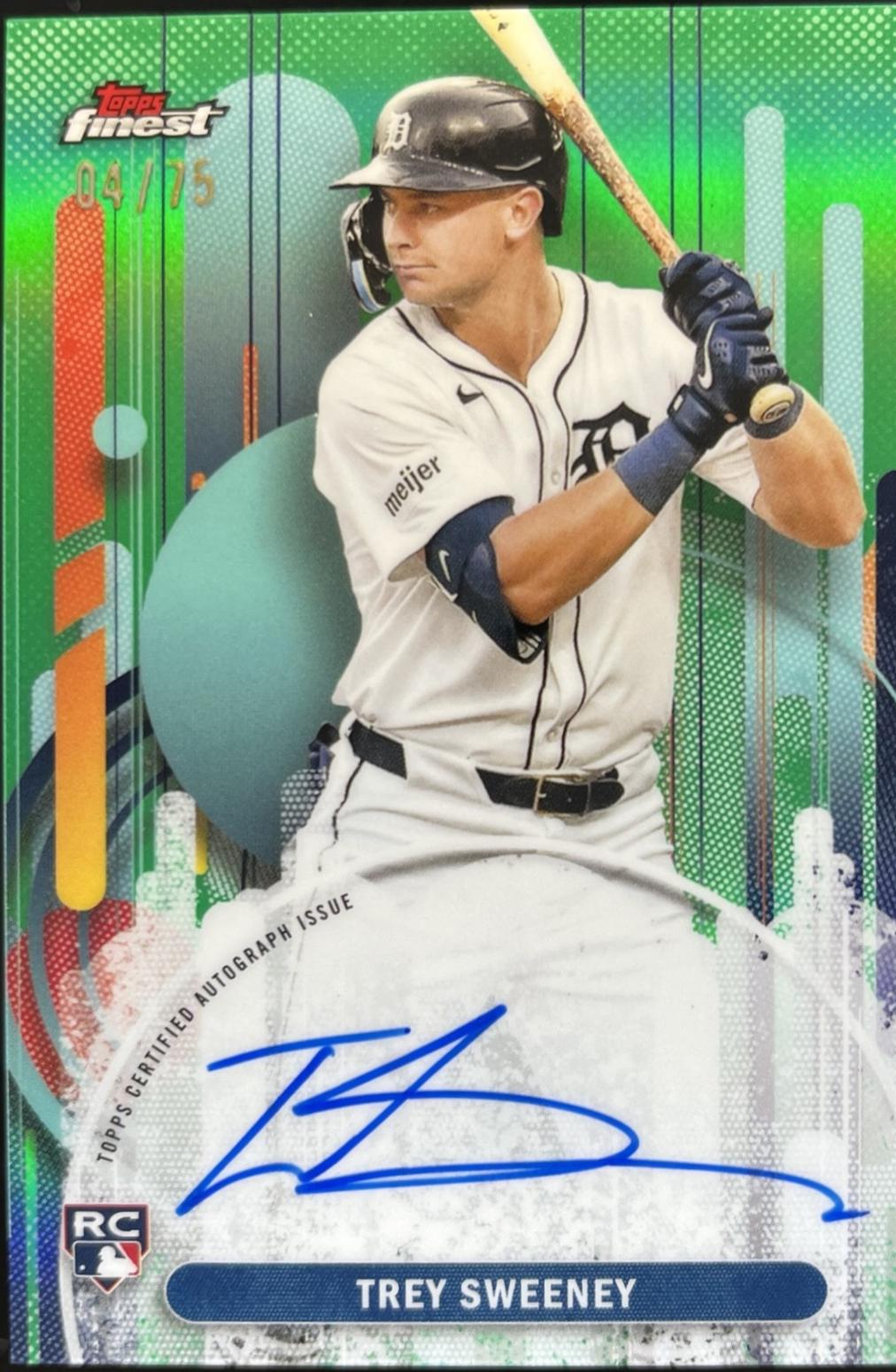 Trey Sweeney [Green Refractor] #FA-TSW