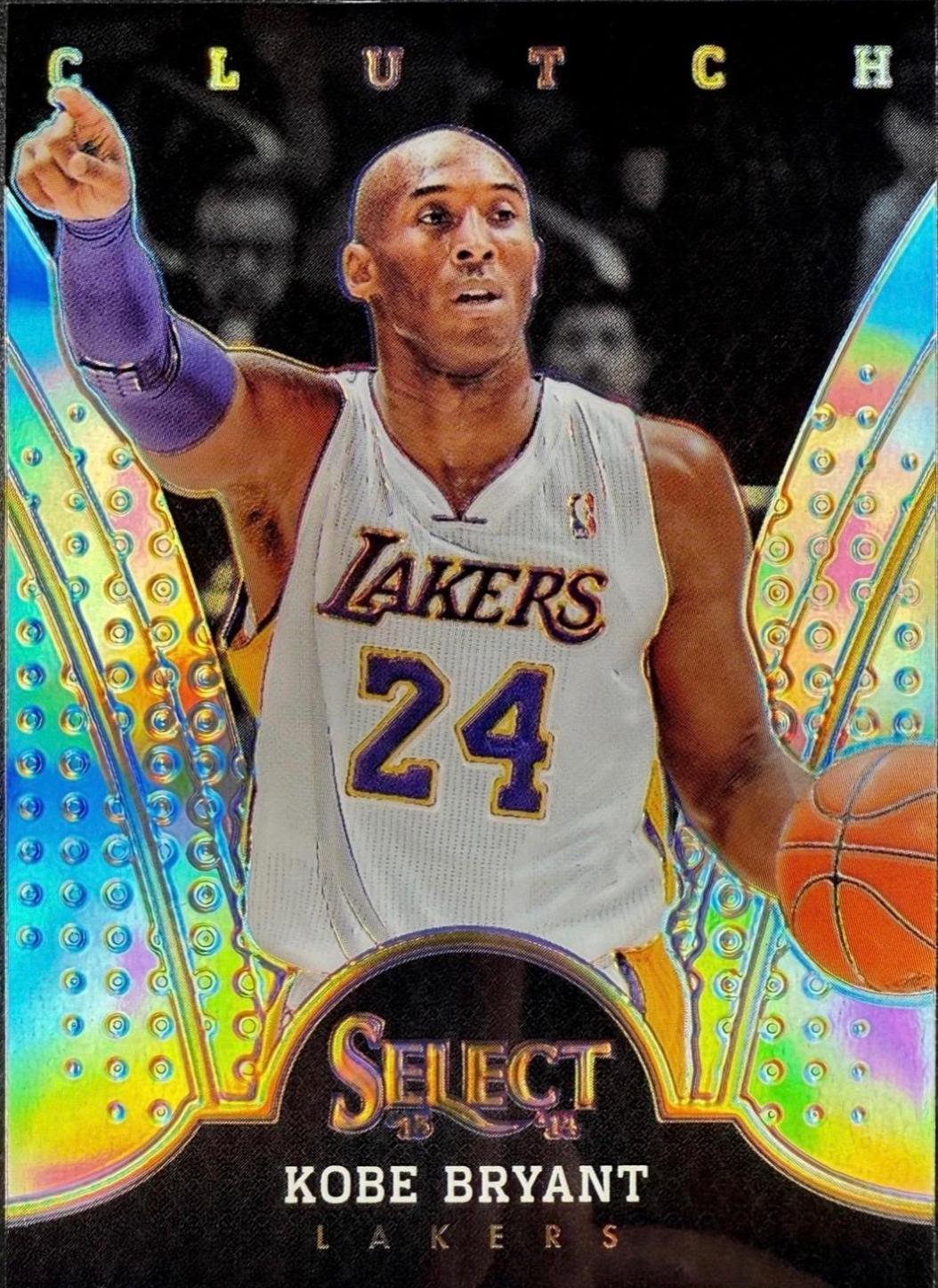 Kobe Bryant #3 2013-14 Panini Select Basketball Clutch