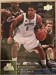 Ryan Gomes #111 Basketball Cards 2009 Upper Deck Prices