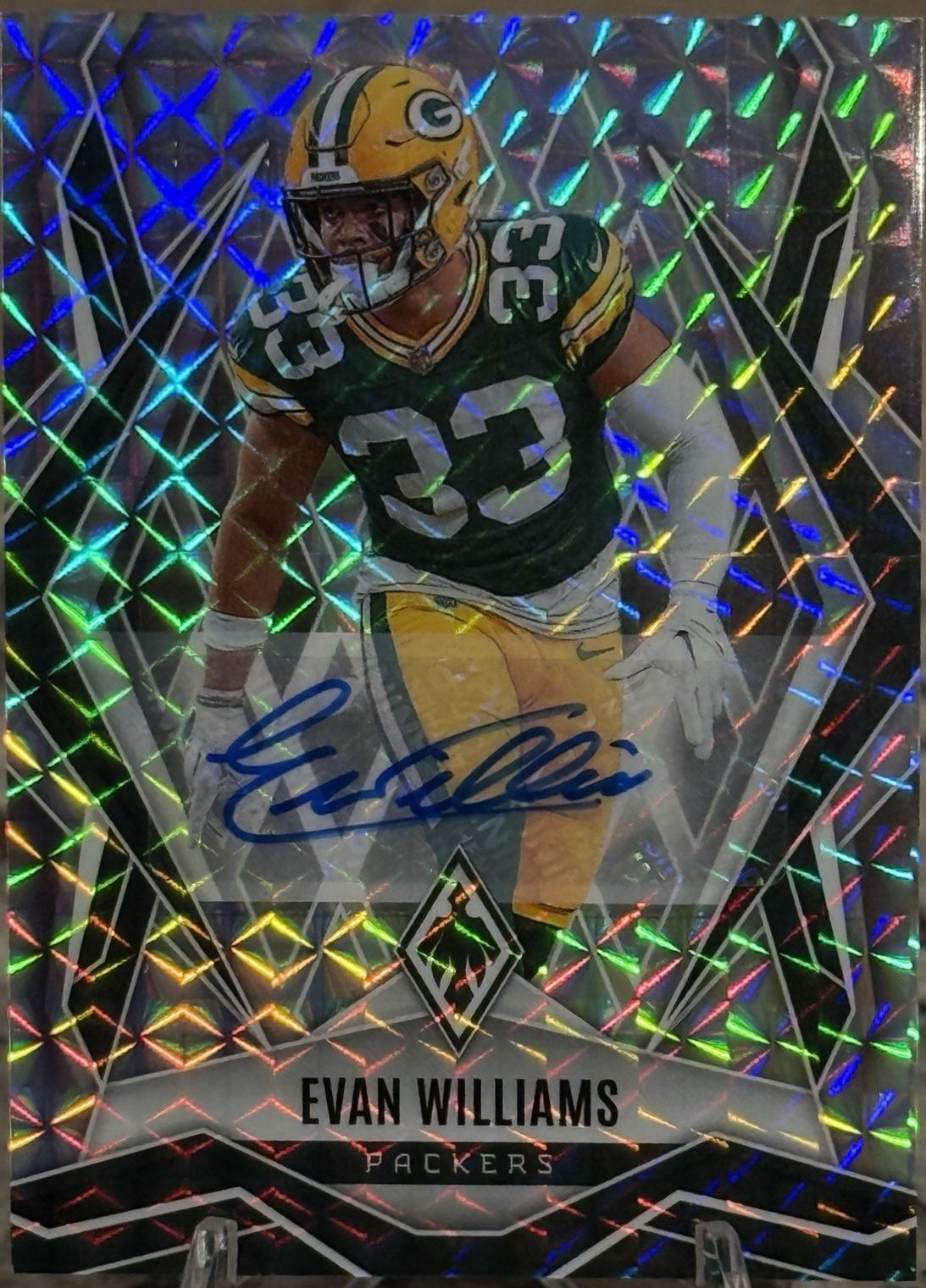 Evan Williams [Silver Autograph] #133