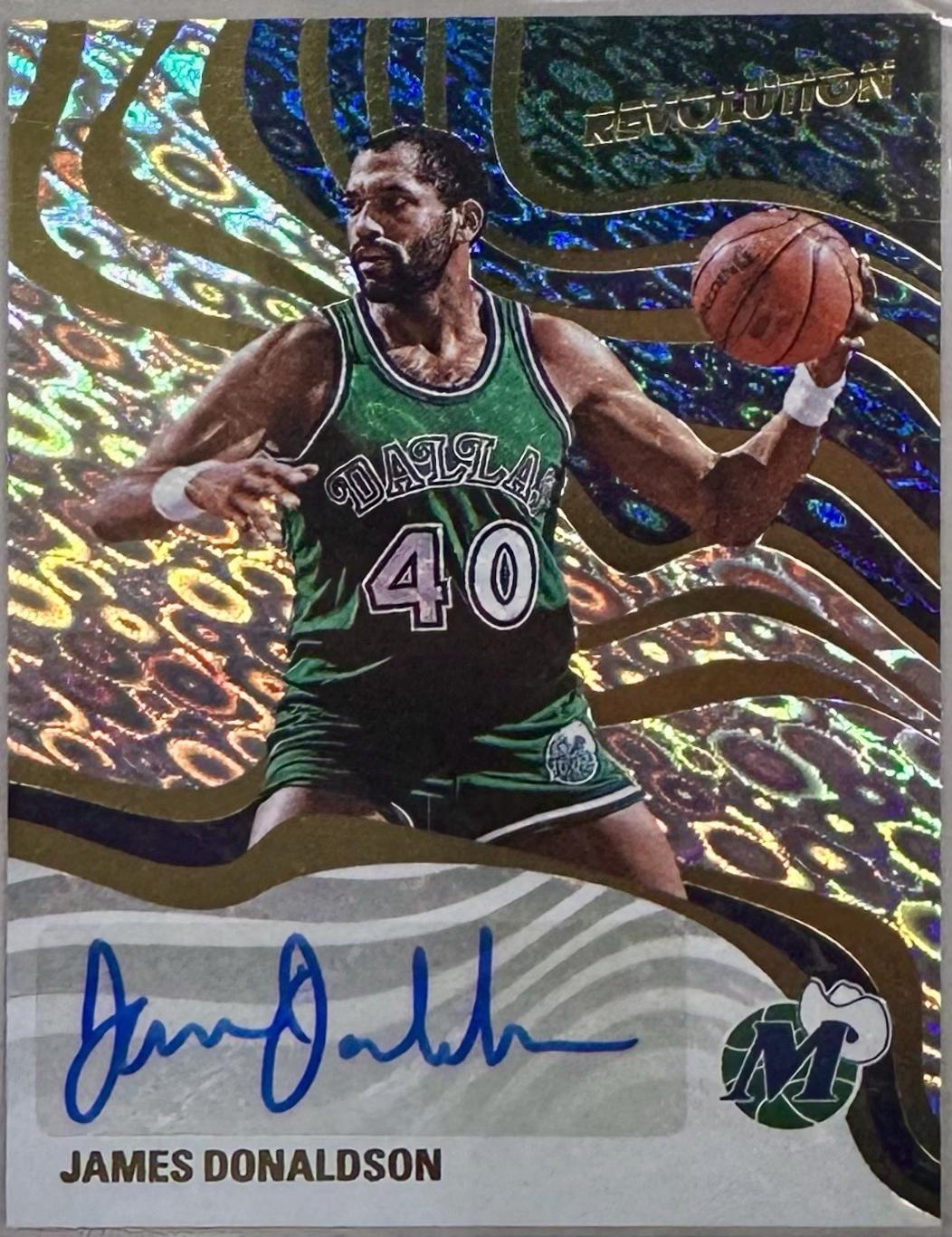 James Donaldson #RS-JDD 2024-25 Panini Revolution Basketball Revolution Signatures