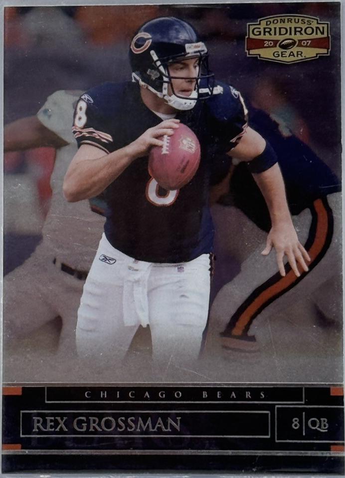 Rex Grossman #14 2007 Panini Donruss Gridiron Gear Football