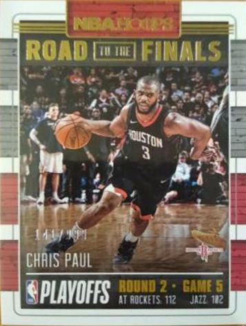 Chris Paul #62 2018 Panini Hoops Road To The Finals Basketball