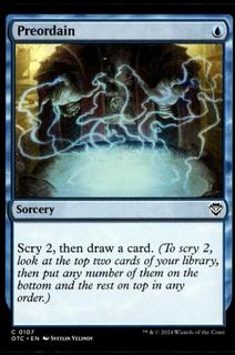 Preordain